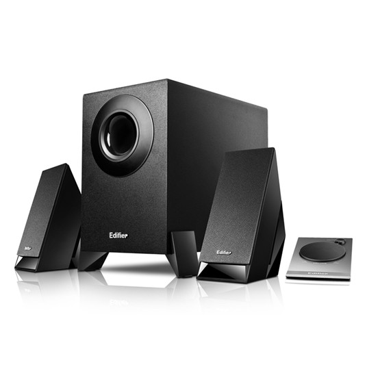 Skaļruņi Edifier M1360 Speaker type 2.1, 3.5mm, Black, 8.5 W