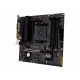 Asus | TUF GAMING A520M-PLUS II | Processor family AMD | Processor socket AM4 | DDR4 DIMM | Memory slots 4 | Supported hard disk drive interfaces 	SATA, M.2 | Number of SATA connectors 4 | Chipset  AMD A520 | Micro ATX