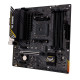 Asus | TUF GAMING A520M-PLUS II | Processor family AMD | Processor socket AM4 | DDR4 DIMM | Memory slots 4 | Supported hard disk drive interfaces 	SATA, M.2 | Number of SATA connectors 4 | Chipset  AMD A520 | Micro ATX