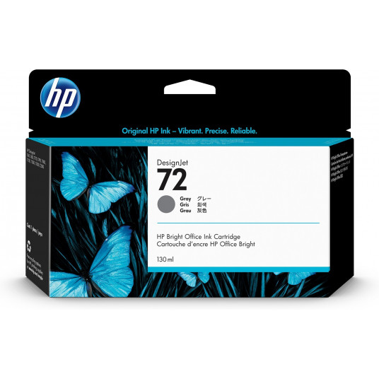 HP 72 130 ml pelēkas tintes kasetne
