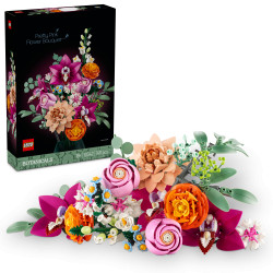 LEGO® 10342 Botanicals Skaists rozā ziedu pušķis