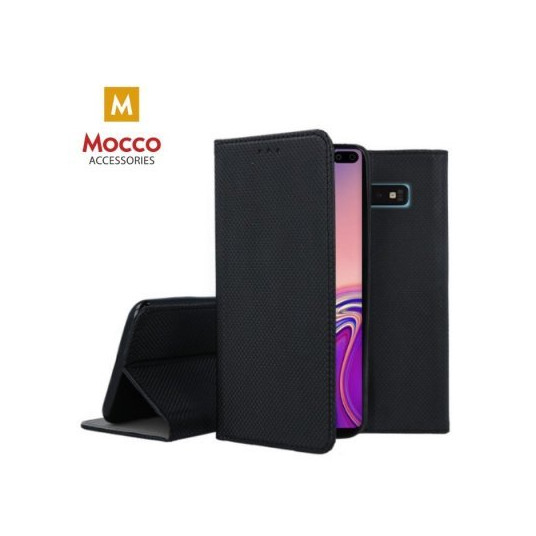 Mocco Smart Magnet Book Case For Huawei Y5p Black