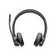 Austiņas HP Poly Voyager 4320-M MS Teams Headset Black
