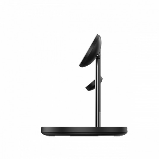MagGo 3-in-1 statīvs 15W Qi2 melns