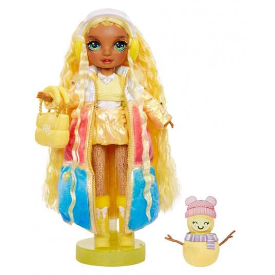 PROMO MGA Rainbow High Doll Winter Wonderland Sunny (yellow) 120858