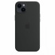 Silicone case with MagSafe for iPhone 14 Plus - midnight