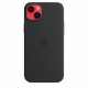 Silicone case with MagSafe for iPhone 14 Plus - midnight