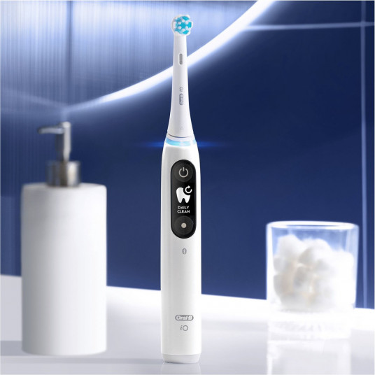 Oral-B iO Series 6s elektriskā zobu birste, balta