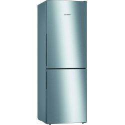 Bosch Serie 4 KGV33VLEA ledusskapis-saldētava Iebūvēts 289 LE nerūsējošais tērauds