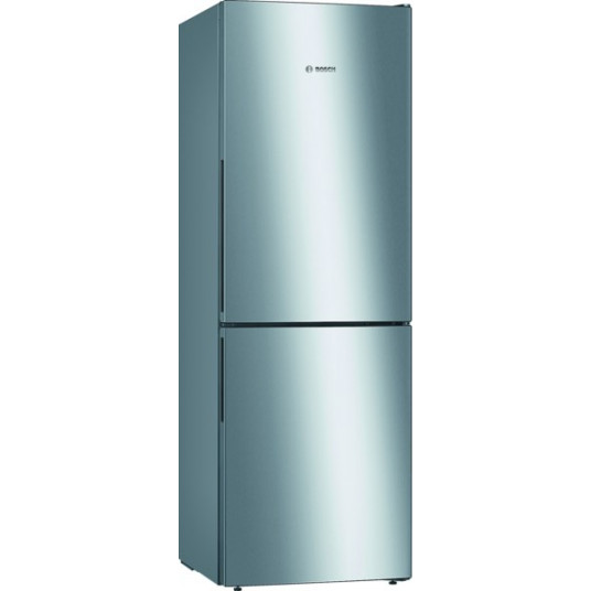 Bosch Serie 4 KGV33VLEA ledusskapis-saldētava Iebūvēts 289 LE nerūsējošais tērauds