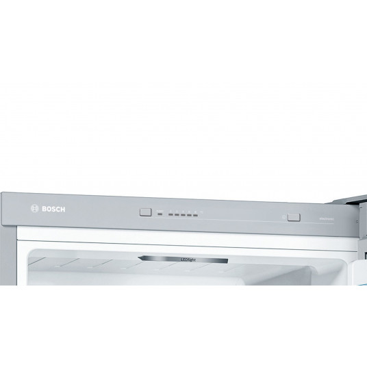 Bosch Serie 4 KGV33VLEA ledusskapis-saldētava Iebūvēts 289 LE nerūsējošais tērauds