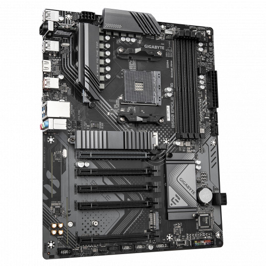 Gigabyte B550 EAGLE WIFI6 | Processor family AMD | Processor socket AM4 | DDR4 | Supported hard disk drive interfaces SATA, M.2 | Number of SATA connectors 4