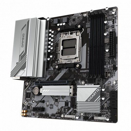Gigabyte B650M GAMING PLUS WF | Processor family AMD | Processor socket AM5 | DDR5 | Supported hard disk drive interfaces M.2, SATA | Number of SATA connectors 4