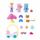 "Polly Pocket Care Bears" lācīšu rotaļu komplekts (JCC14)
