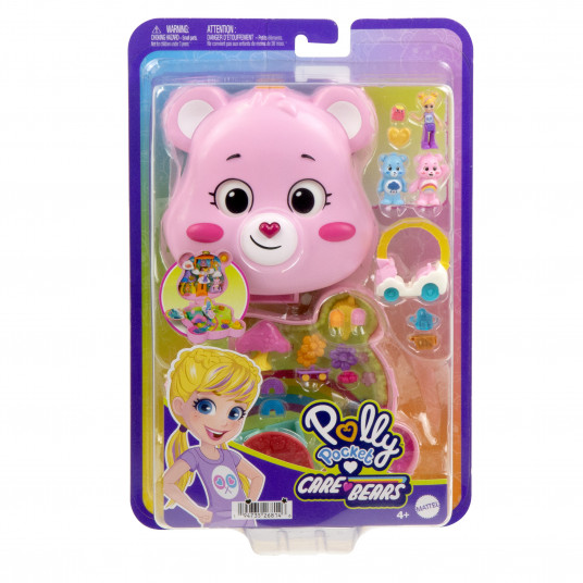 "Polly Pocket Care Bears" lācīšu rotaļu komplekts (JCC14)