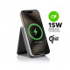 Ārējais akumulators Mophie Snap+ Powerstation 10000 mAh Black