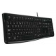 LOGI K120 vadu tastatūra melna OEM (PAN)