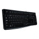 LOGI K120 vadu tastatūra melna OEM (PAN)