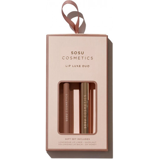 SOSU Cosmetics - Gift set of Lip Luxe Duo Nude decorative cosmetics