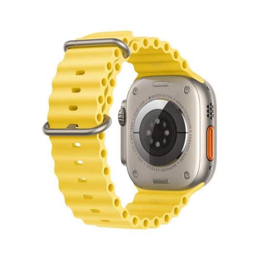 Apple Watch 49 mm keltaisen Ocean-rannekkeen jatkosarja