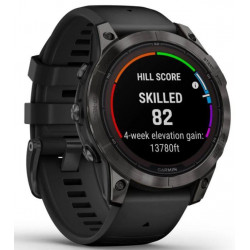 Viedais pulkstenis Garmin fenix 7 Pro Sapphire Solar 47mm Carbon Gray 010-02777-11