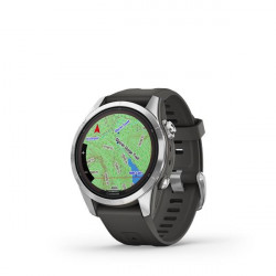 Viedais pulkstenis Garmin Fenix 7S Pro Solar Edition Silver 010-02776-01