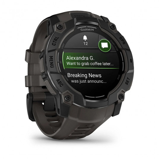Viedais pulkstenis Garmin Instinct 3 50mm Black/Charcoal 010-03020-00