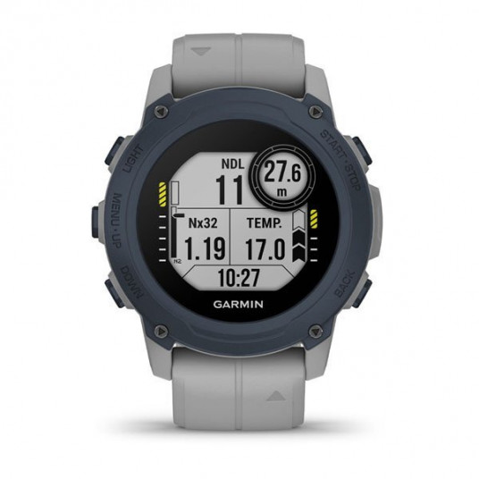 Viedais pulkstenis Garmin Descent G1 Solar Powder Gray 010-02604-11