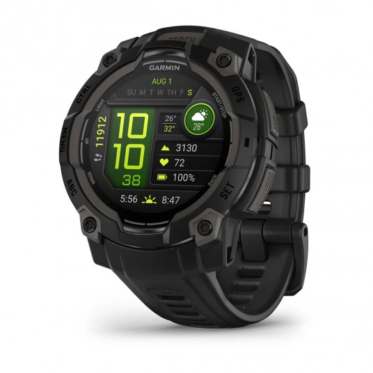 Viedpulkstenis Garmin Instinct 3 45mm Black 010-02936-00