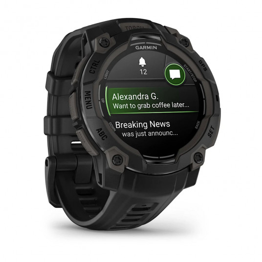 Viedpulkstenis Garmin Instinct 3 45mm Black 010-02936-00
