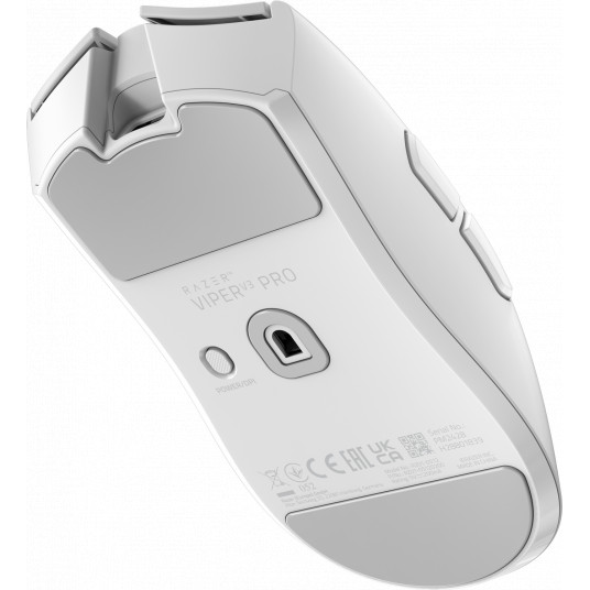 Pele Razer Viper V3 Pro Gaming Mouse White