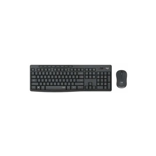 Logitech MK295 klusā bezvadu tastatūra + pele RU