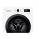 LG Washing Machine | F4X1008NWK | Energy efficiency class A | Front loading | Washing capacity 8 kg | 1350 RPM | Depth 56 cm | Width 60 cm | LED | Steam function | Direct drive | Wi-Fi | White