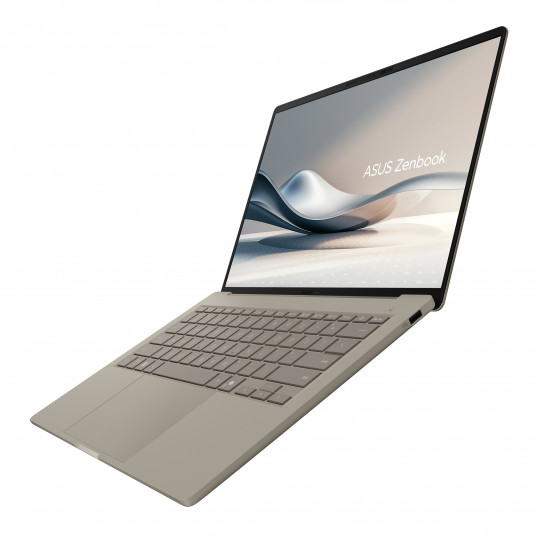 Klēpjdators ASUS Zenbook 14 UX3407QA-QD202W 14" WUXGA (1920 x 1200) 60Hz / Snapdragon X X1 26 100 / 16GB LPDDR5X / 512GB SSD / Qualcomm Adreno GPU / Windows 11 Home 90NB1501-M00E30