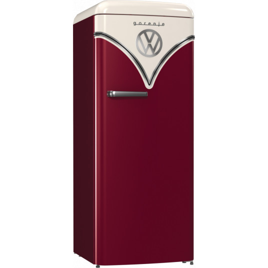 Gorenje Retro Refrigerator | OBRB615DR | Energy efficiency class D | Free standing | Larder | Height 152.5 cm | Fridge net capacity 225 L | Freezer net capacity 22 L | 38 dB | Red