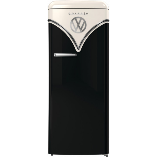 Gorenje Retro Refrigerator | OBRB615DBK | Energy efficiency class D | Free standing | Larder | Height 152.5 cm | Fridge net capacity 225 L | Freezer net capacity 22 L | 38 dB | Black