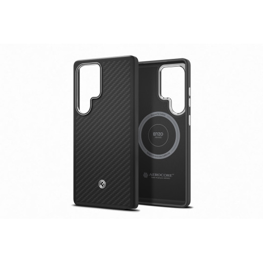 Lieta Samsung Galaxy S25 Ultra Enzo Aramid Black Silver