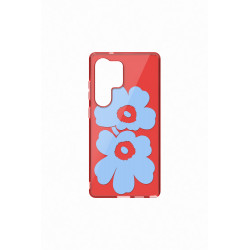 Lieta Samsung Galaxy S25 Ultra Unikko Hybrid Case Red