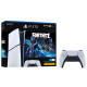 Spēļu konsole Sony Playstation 5 Slim Digital Edition (PS5) 1TB White Fortnite Cobalt Star + papildus pults Sony DualSense PS5
