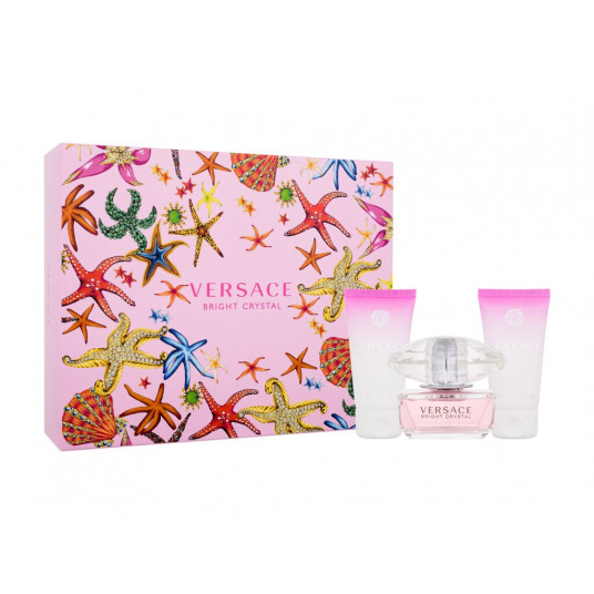 Tualetes ūdens Versace Bright Crystal, 50ml, komplekt