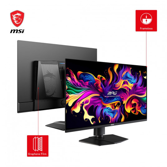 MSI MPG 321URXDE QD-OLED, 80 cm (31,5"), 240 Hz, Adaptive Sync, OLED, QD - DP, 2xHDMI