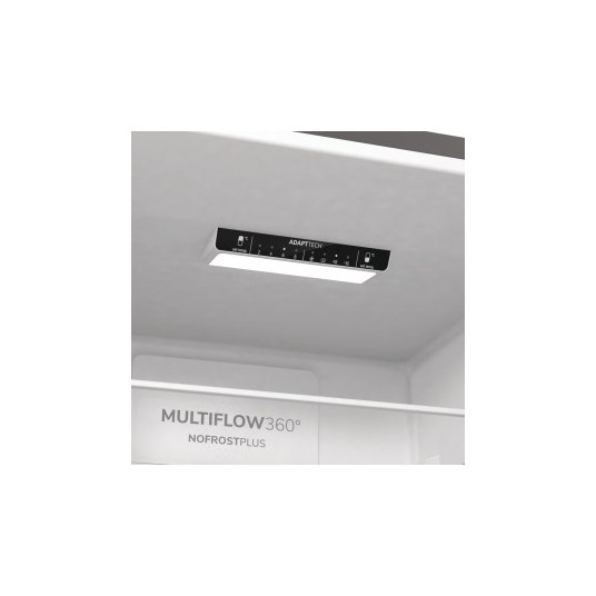 Gorenje NRK61CS2XL4 ledusskapis ar saldētavu un saldētavu 300 L C Pelēks