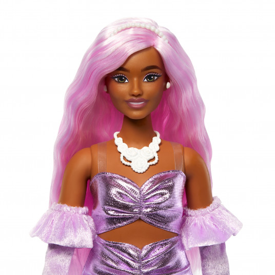 "Barbie Deluxe Fashionistas" lelle ar blondiem matiem (HYV25)