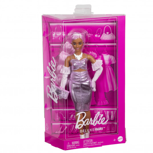 "Barbie Deluxe Fashionistas" lelle ar blondiem matiem (HYV25)