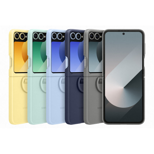 Telefona vāciņš Samsung Galaxy Flip6 Silicone Case Gray