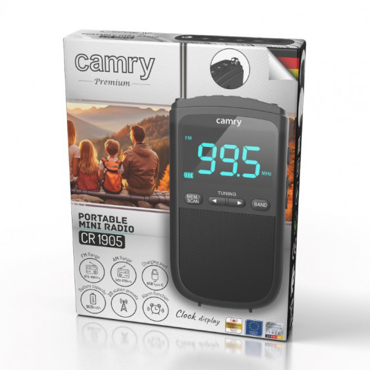 Camry CR-1905 FM/AM USB mini radio