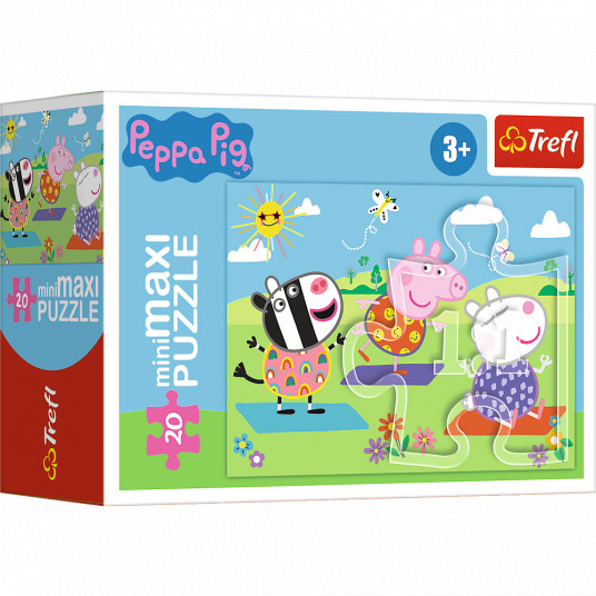 TREFL PEPPA PIG Mini Maxi puzle „Cūciņa Peppa", 20 gab.