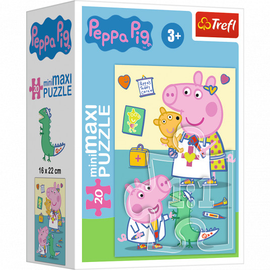 TREFL PEPPA PIG Mini Maxi puzle „Cūciņa Peppa", 20 gab.