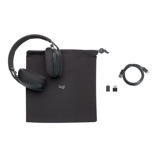 Austiņas Logitech Zone Vibe Graphite