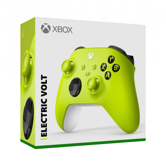 Microsoft Xbox bezvadu kontrolieris Green Mint Bluetooth kursorsviras analogais / digitālais Xbox, Xbox One, Xbox Series S
